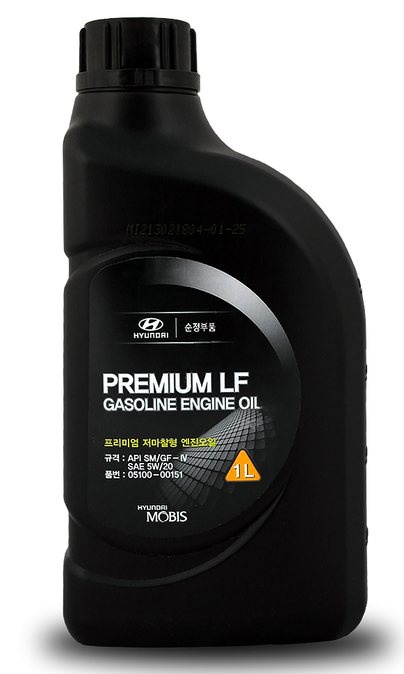 Моторное масло Hyundai/Kia Premium LF Gasoline 5W-20, 1л